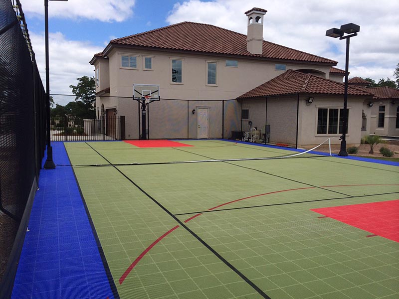 Multi-Game Play Court Multi-Sport Court