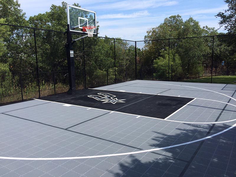 Half Basketball Court