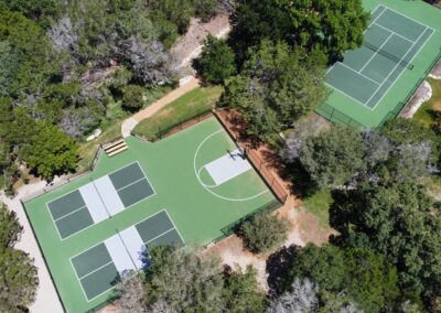 Two Court Areas for Multiple Sports